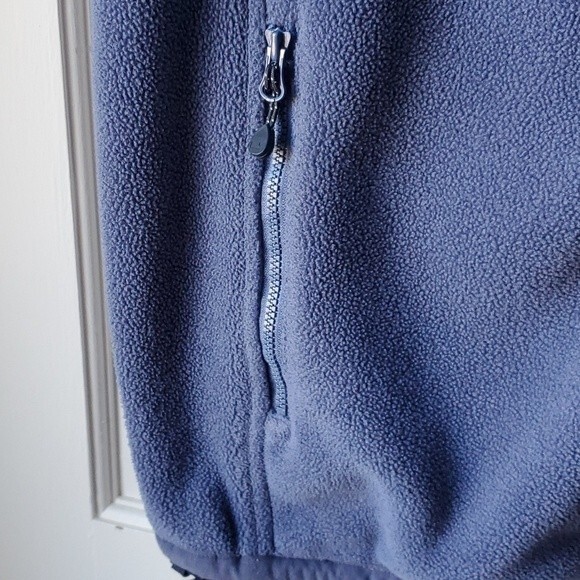 VINEYARD VINES FLEECE SHEP VEST ZIP UP BLUE GREEN MEN'S MEDIUM PREPPY - Picture 6 of 9